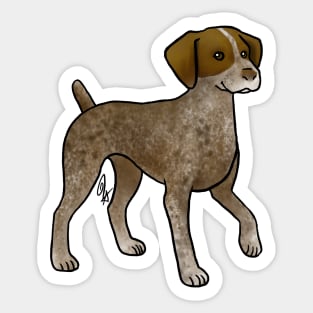 Dog - German Shorthaired Pointer - Liver Roan Sticker